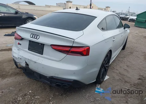 2023 Audi S5 Sportback Premium Plus Tfsi Quattro Tiptronic из США, поврежденный, VIN WAUC4CF50PA057483